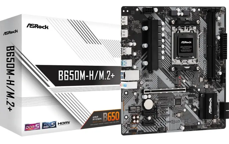 ASRock B650M-H/M.2+ mātesplate - PLYASRAM50021