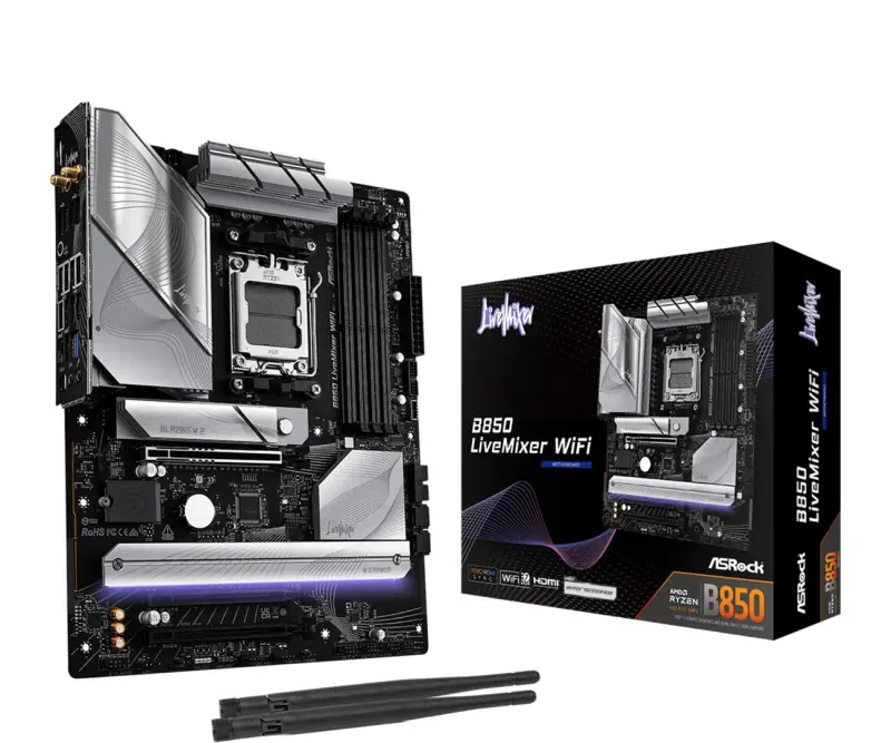 Asrock B850 LiveMixer WiFi AMD B850