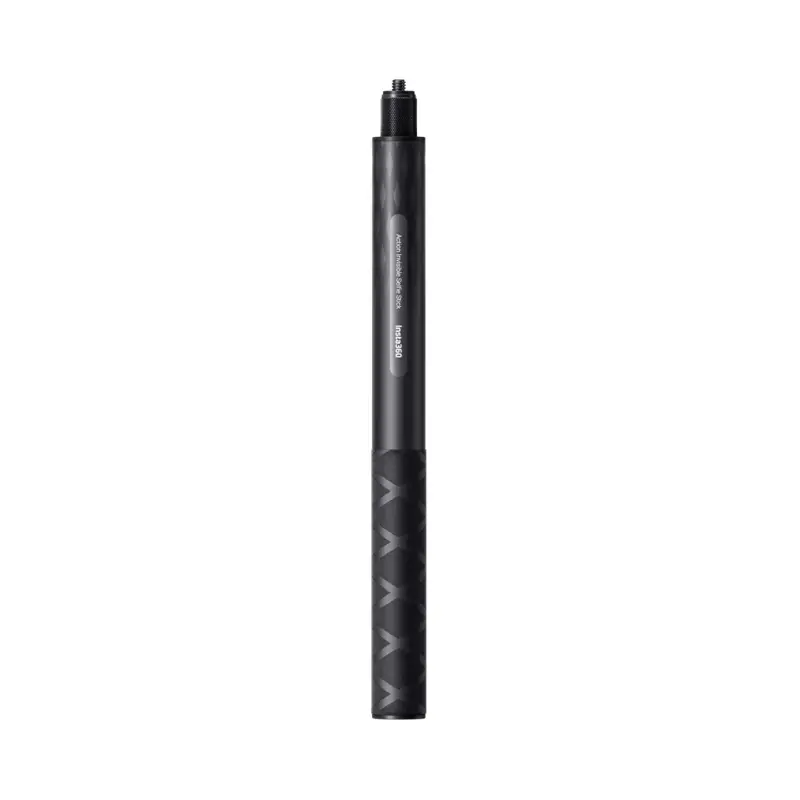 Insta360 Neparādājošais Selfie Sticks Kamera Melna