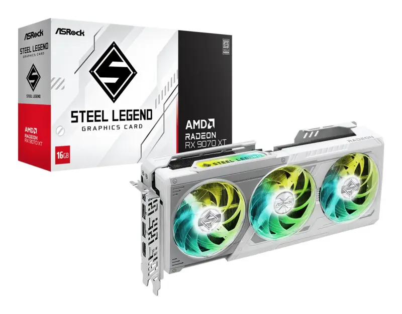 ASRock Steel Legend Radeon RX 9070