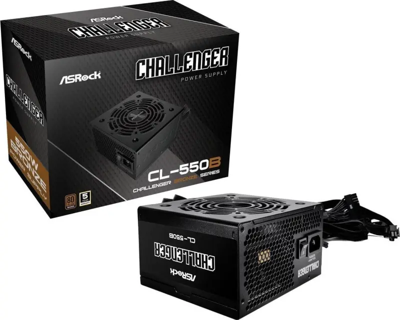 Barošanas bloks ASRock Challenger Bronze 550W