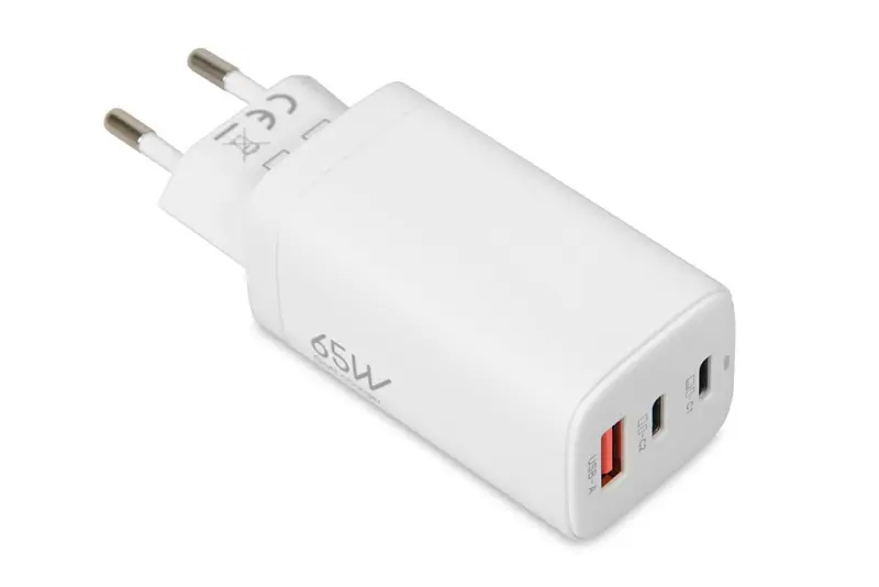 IBOX C-65 Balts, GaN 65W universālais