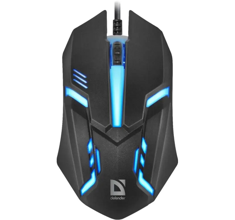MOUSE DEFENDER CYBER MB-560L Melns, 7