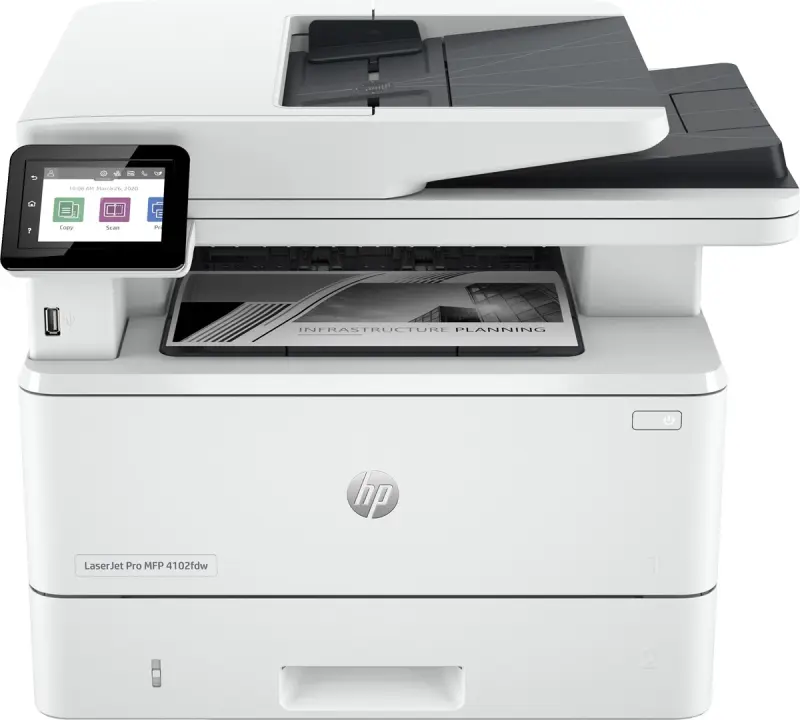 HP LaserJet Pro MFP 4102fdw Printeris
