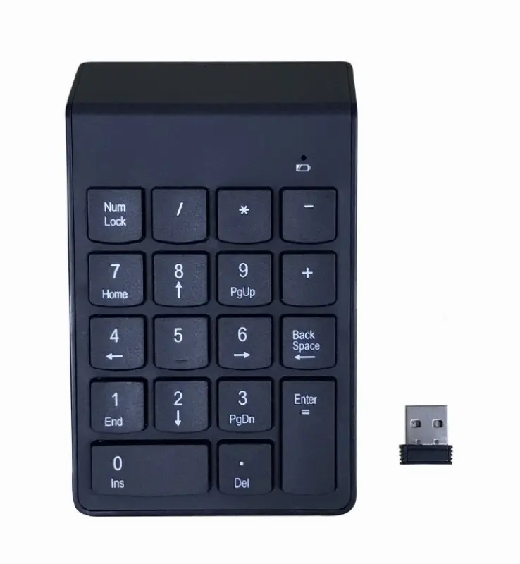 Gembird KPD-W-02 skaitļošanas tastatūra Notebook/PC Bluetooth