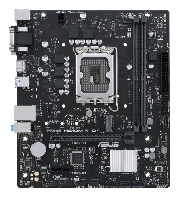 ASUS PRIME H610M-R D4 Intel H610