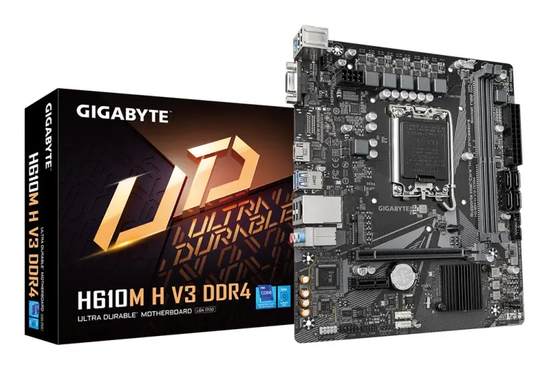 GIGABYTE H610M H V3 DDR4 Mātesplatte