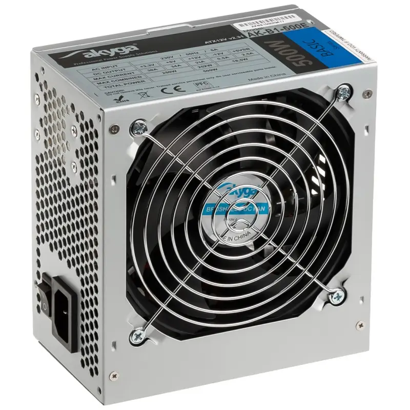 Akyga AK-B1-500E barošanas bloks 500 W