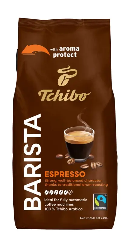 Tchibo Barista Espresso kafija pupiņās 1
