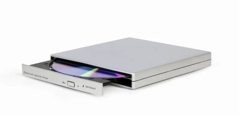 Gembird DVD-USB-021-SV ārējais USB DVD disks