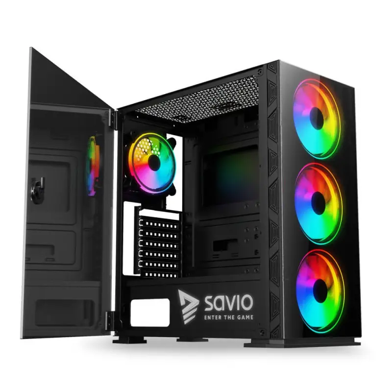 SAVIO PC korpuss Prime X1 ARGB