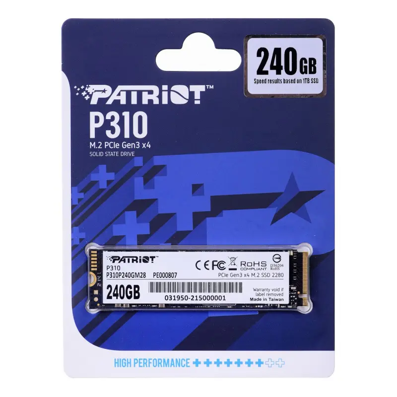 SSD Patriot P310 240GB M.2