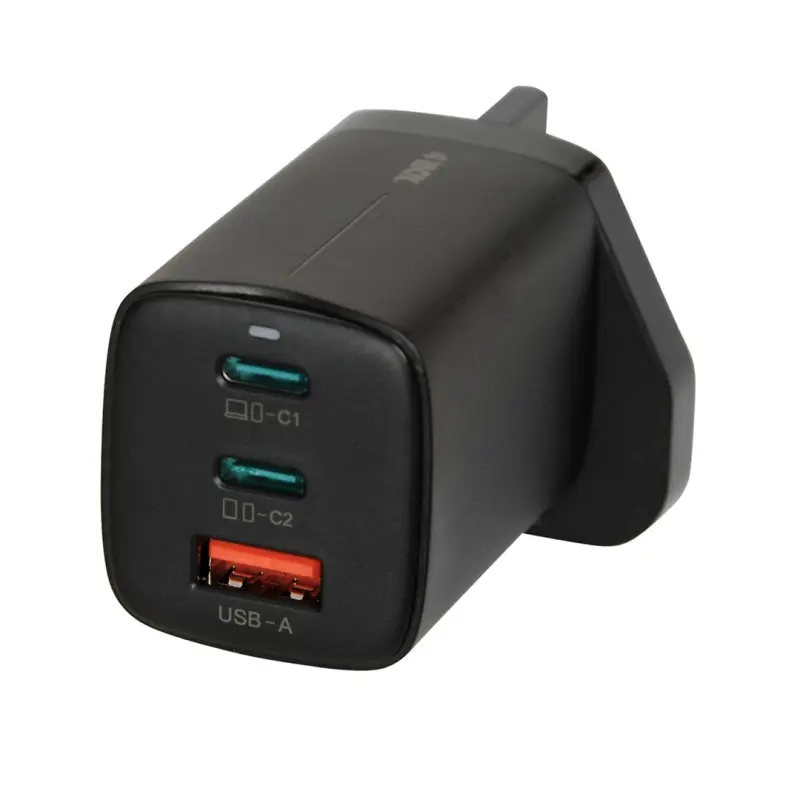 IBOX C-65 Melns, GaN universālais lādētājs