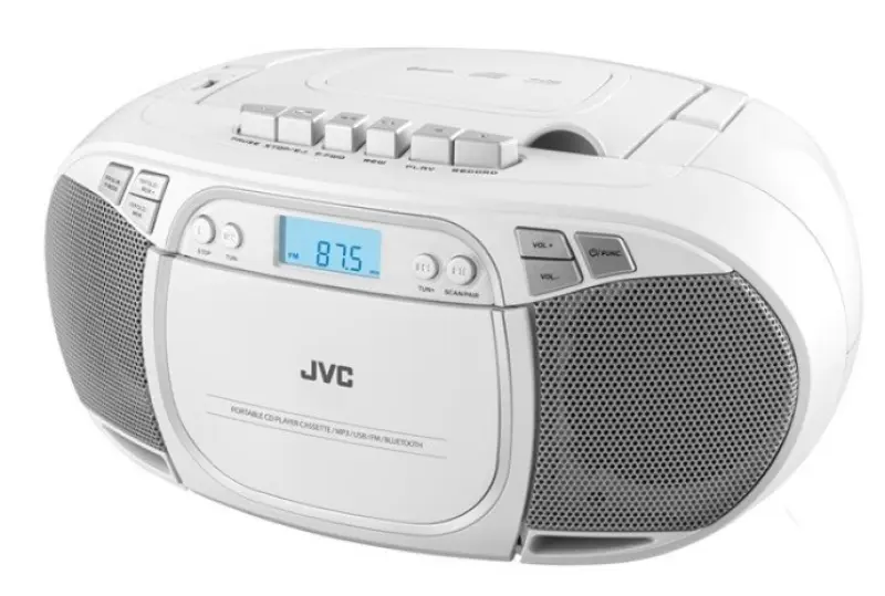JVC RC-E451W Portatīvais CD atskaņotājs Balts