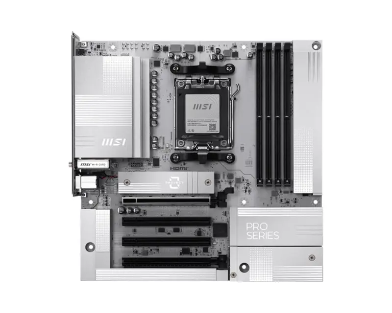 MSI PRO B850M-A WIFI PZ Galddatorsplate