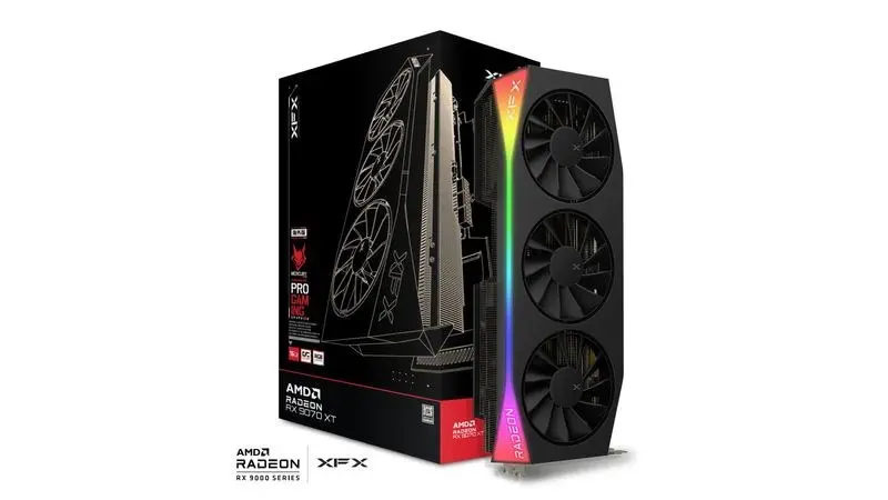 Grafikas karte. XFX Mercury RX 9070XT