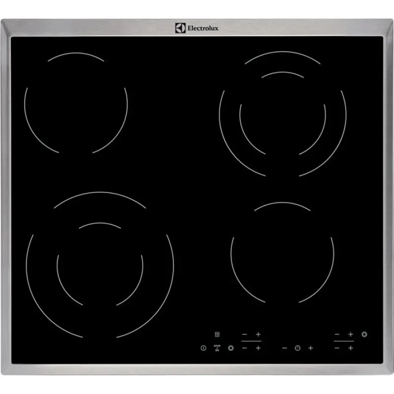 Electrolux EHF6342XOK plīts Melns iebūvējamā keramikas