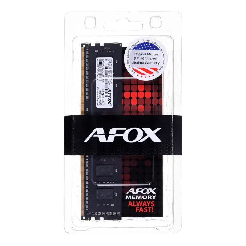 AFOX DDR4 16GB 3200MHz MICRON ČIP