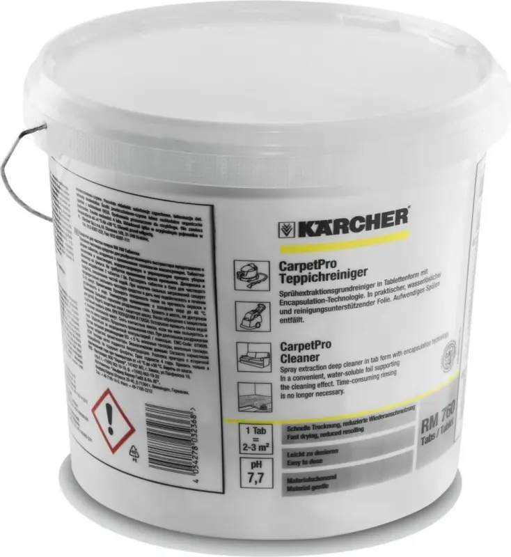 Karcher paklāju tīrīšanas tabletes (RM 760L)