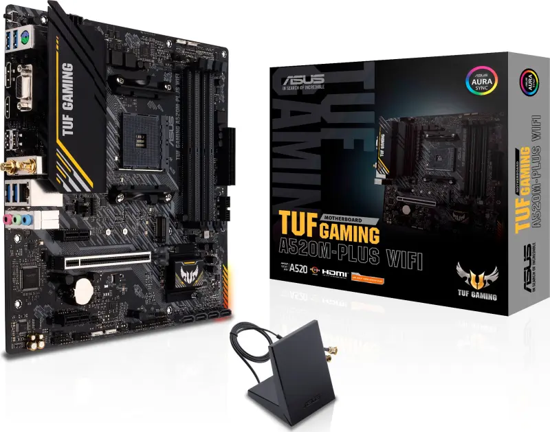 Asus TUF GAMING A520M-PLUS WIFI Mātesplatte