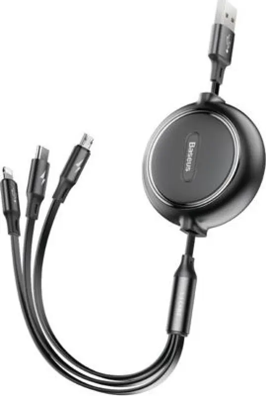 Baseus USB-A uz USB-C + Micro