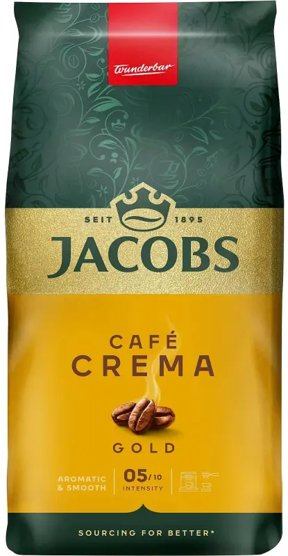 Jacobs Experten Crema Gold Veselās kafijas