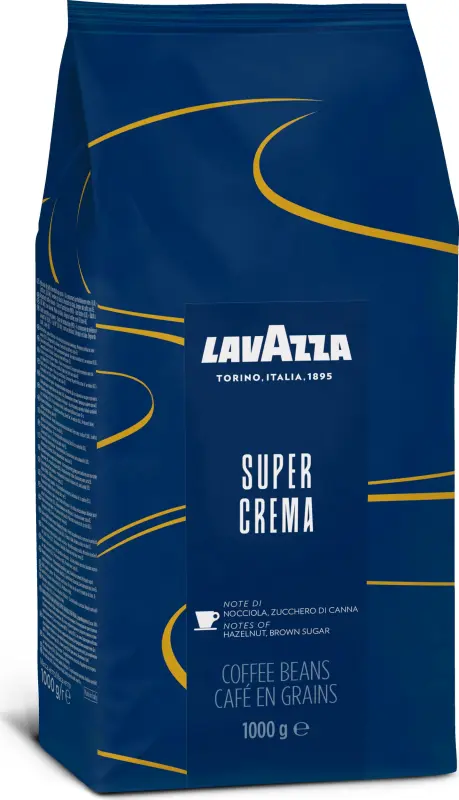 Lavazza Super Crema Veselās pupiņas kafija