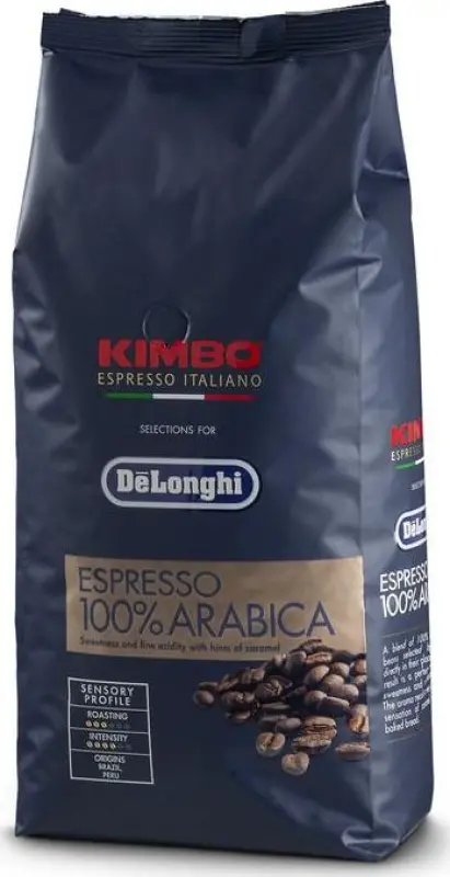 DeLonghi Kimbo Espresso 100% Arabica kafijas