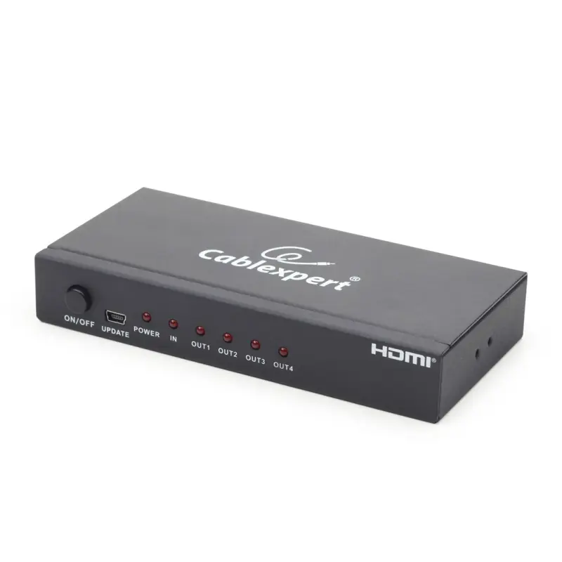 Gembird DSP-4PH4-02 video sadalītājs HDMI 4x