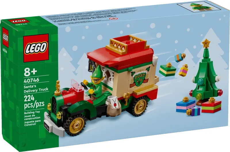 LEGO Ekskluzīvais Ziemassvētku Santa kravas automašīna