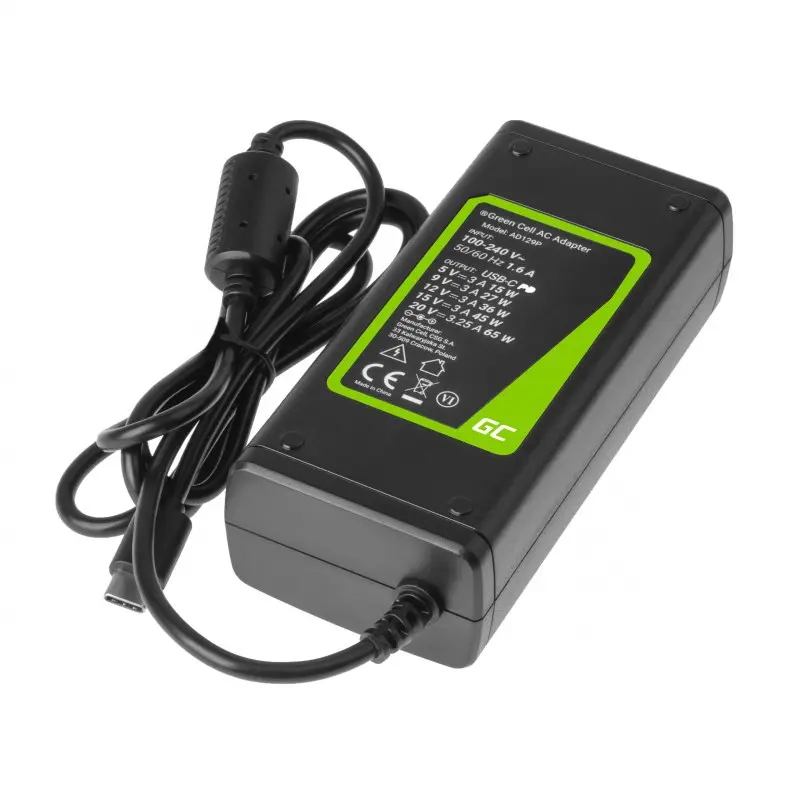 Green Cell AD134P USB-C uzlādes adapteris