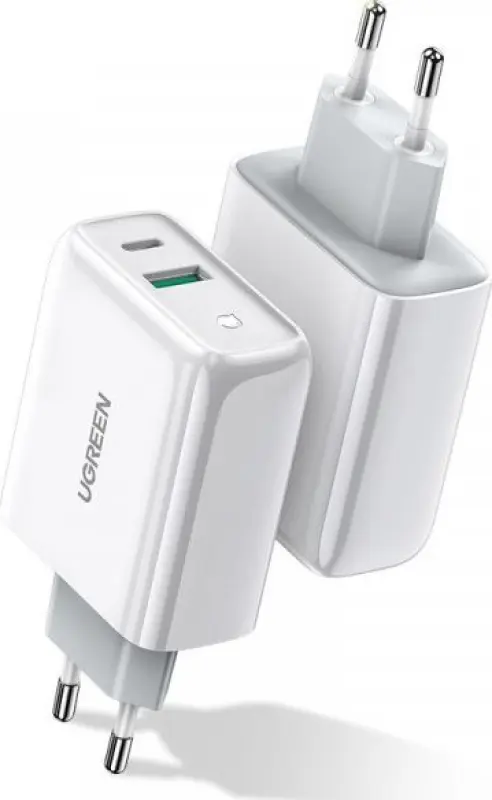 Ugreen Lādētājs 1x USB-A + 1x