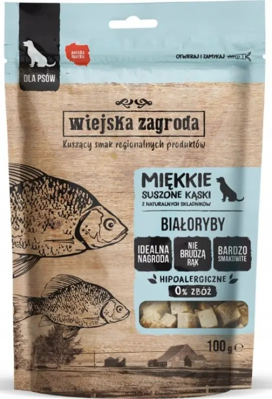 Wiejska Zagroda Kąski Baltais Zivis 100g