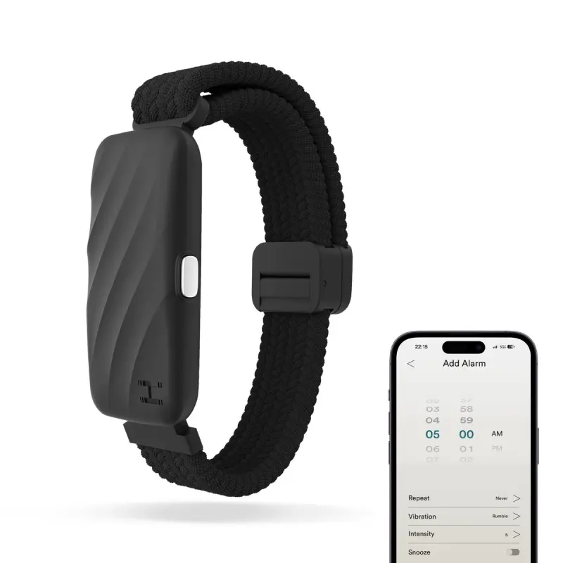 Homedics SS-WB100BK-WW WakeBand, Your Silent Alarm