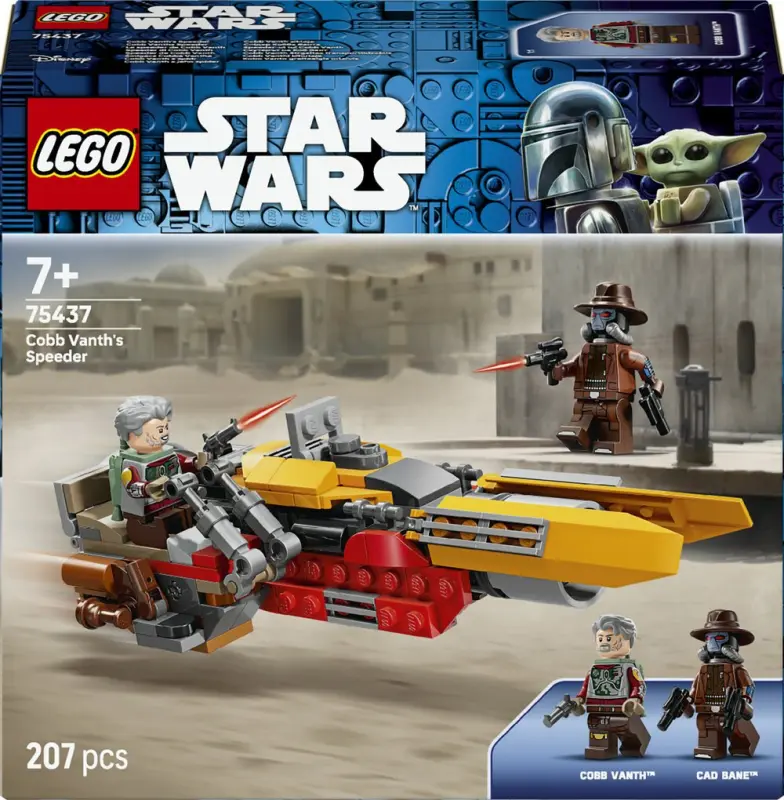 LEGO Star Wars Cobb Vanth motobraucējs