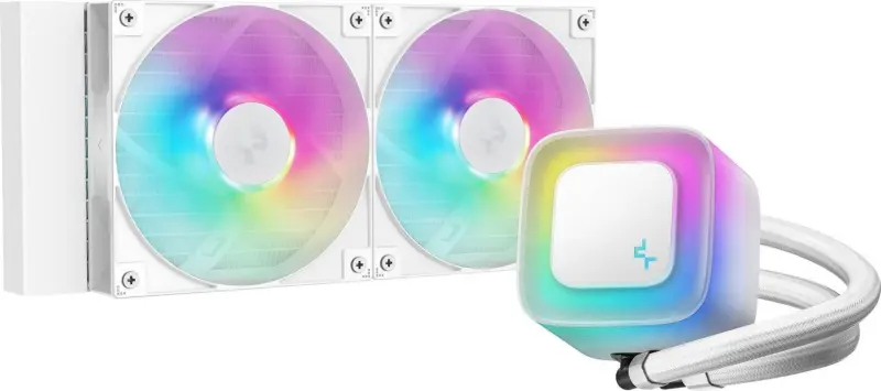 DeepCool LE240 WH V2 Procesora visaptverošs