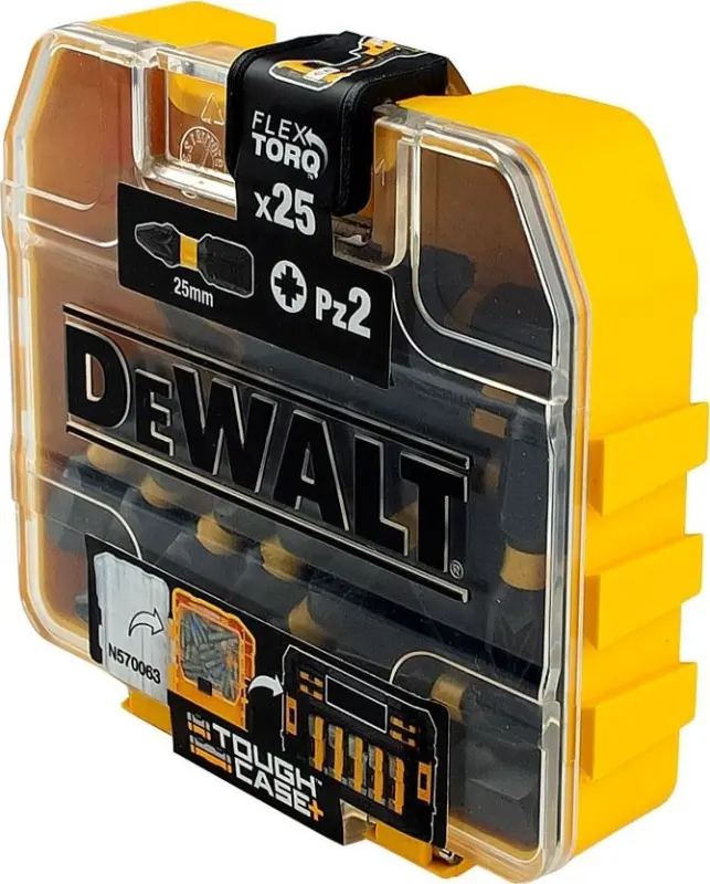 Dewalt 25 gab. PZ2 1/4" ietekmes