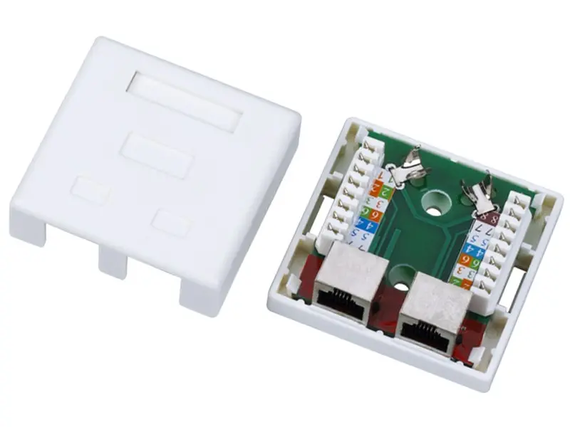 Alantec GN004 vadaļu savienotājs RJ45, balts
