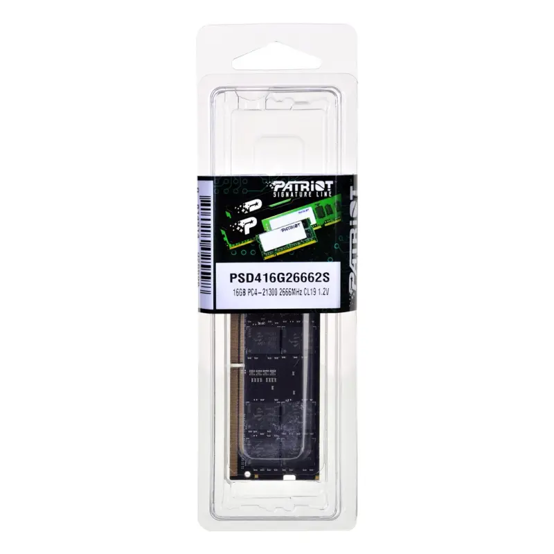 Patriot Memory PSD416G26662S atmiņas modulis 16