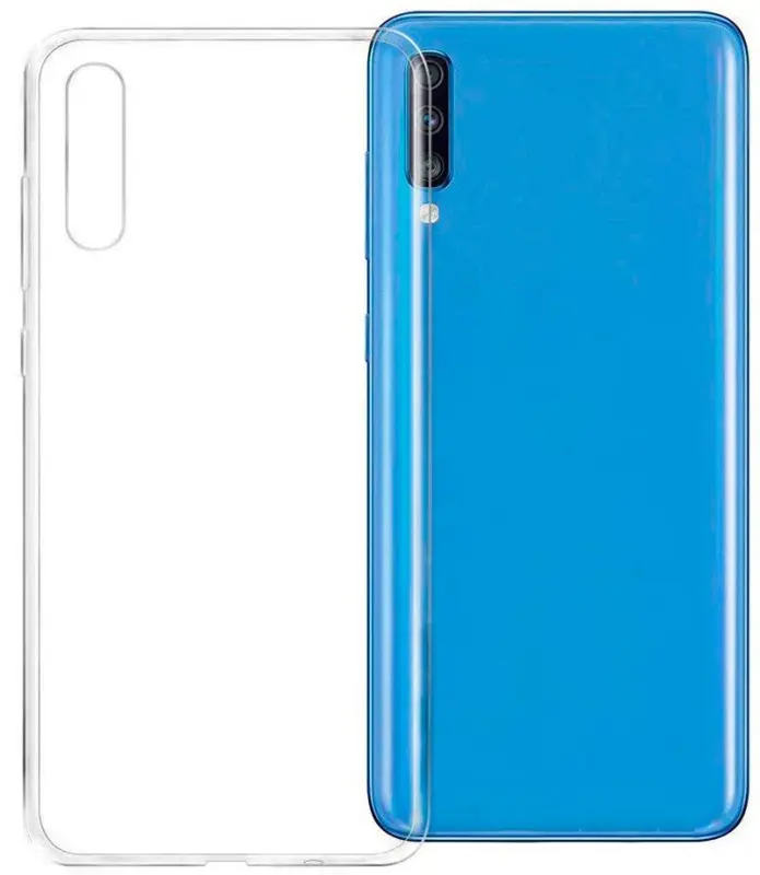 Evelatus Samsung A70 Silicon Case Transparent