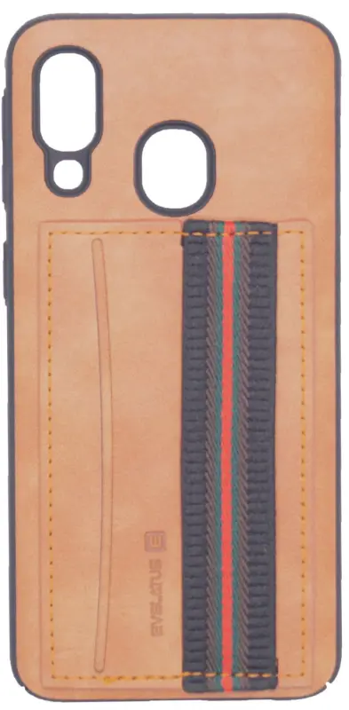 Evelatus Samsung A40 Cubit Plastic Brown