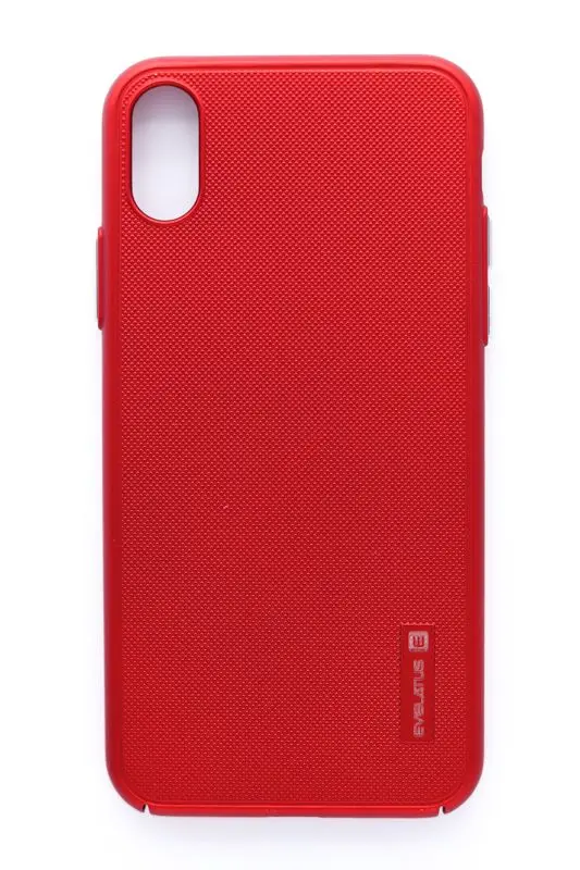 Evelatus Apple iPhone X Emboss Red