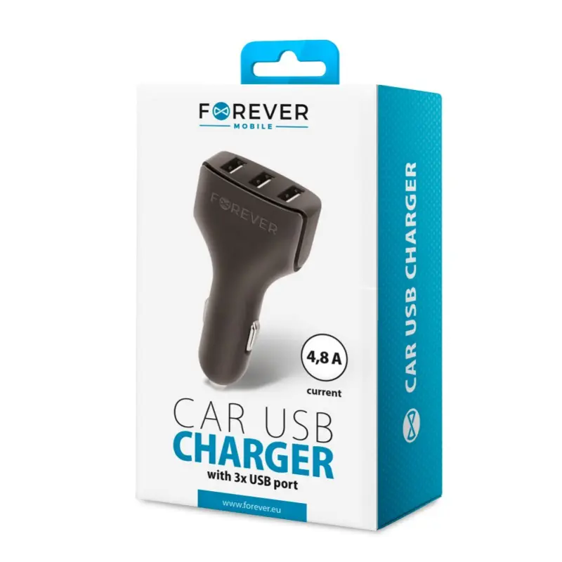 Forever Universal Triple USB car charger