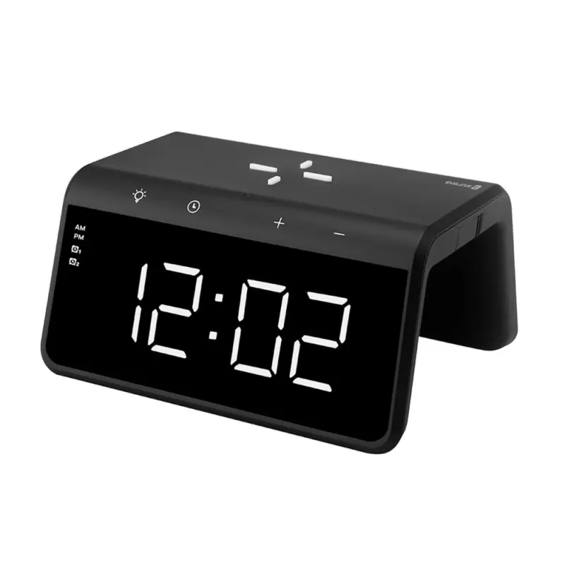Evelatus Evelatus Wireless Charging Clock WCC01BK