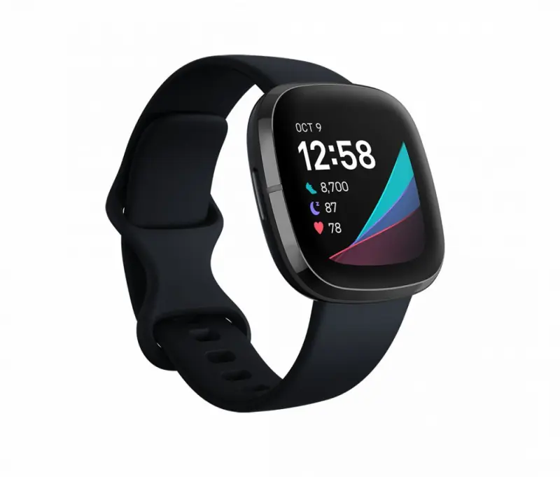 Fitbit Sense Graphite Stainless Steel Carbon