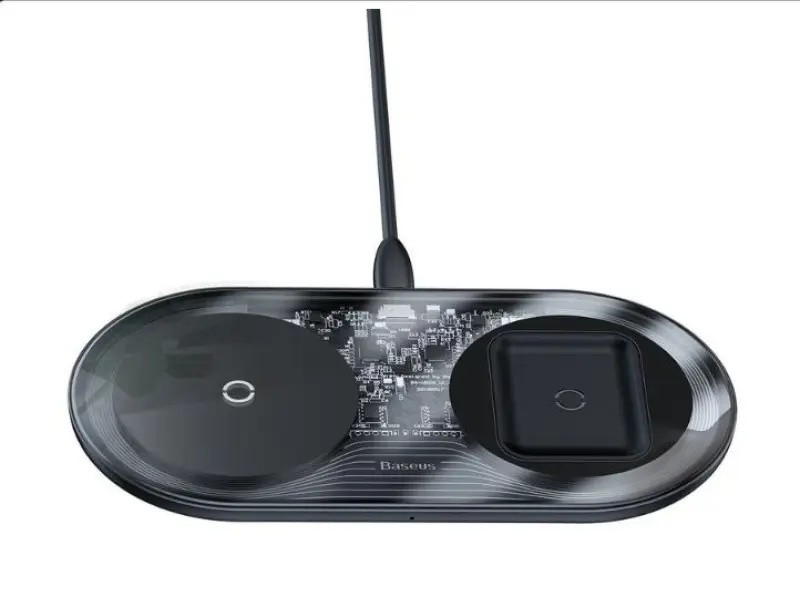 Baseus WXJK-A01 Simple 2in1 Wireless Charger
