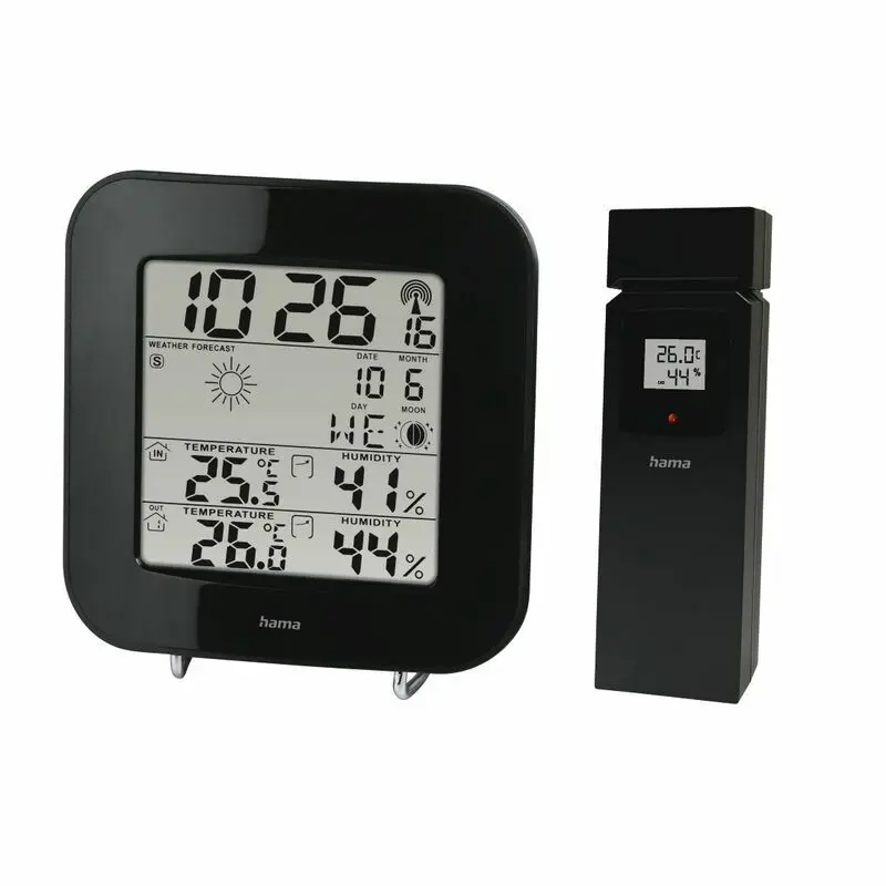 Hama EWS-200 Weather Station, black -