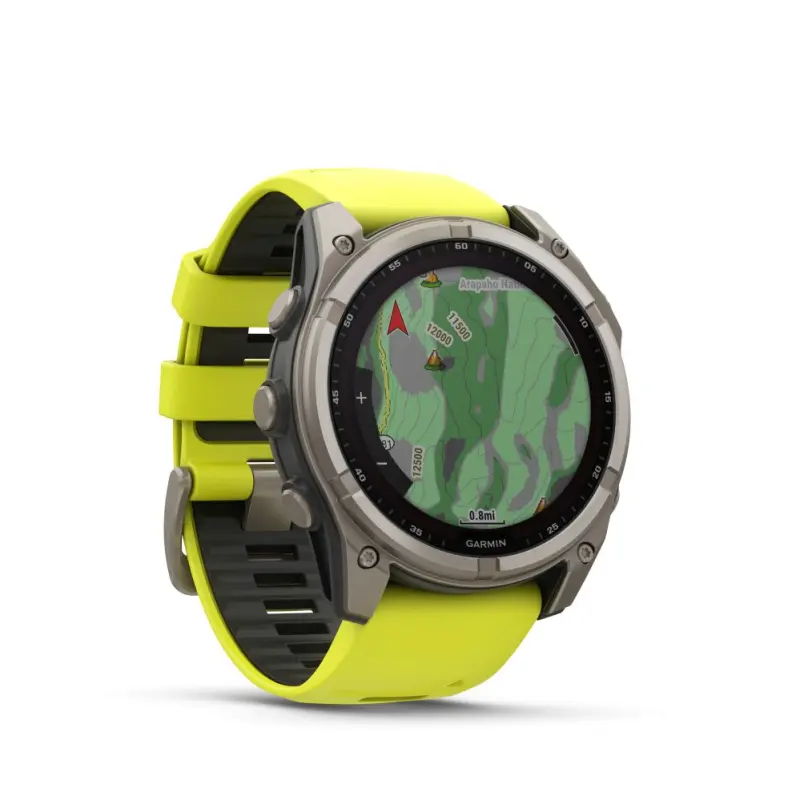 Garmin SMARTWATCH FENIX 8 SAPP. SOLAR/YELLOW