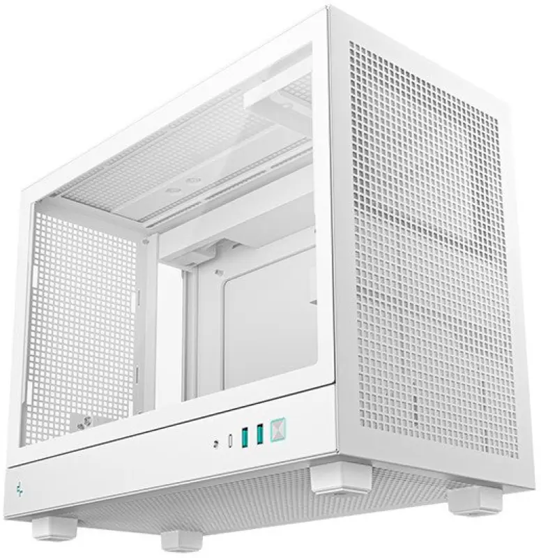 Deepcool CH160 Plus Balta Datoru korpuss