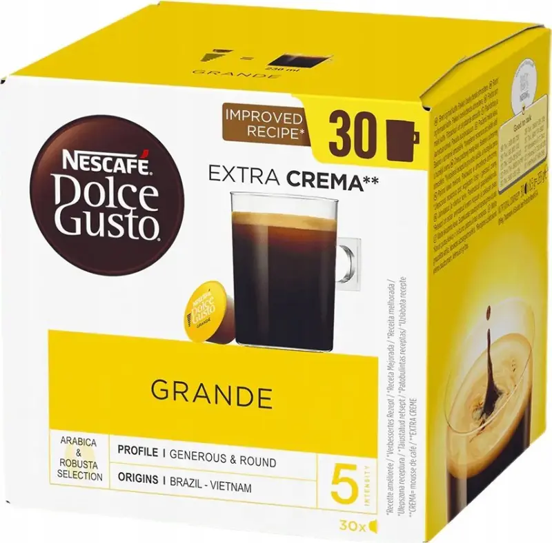 Nescafe Kafijas kapsulas Dolce Gusto Grande